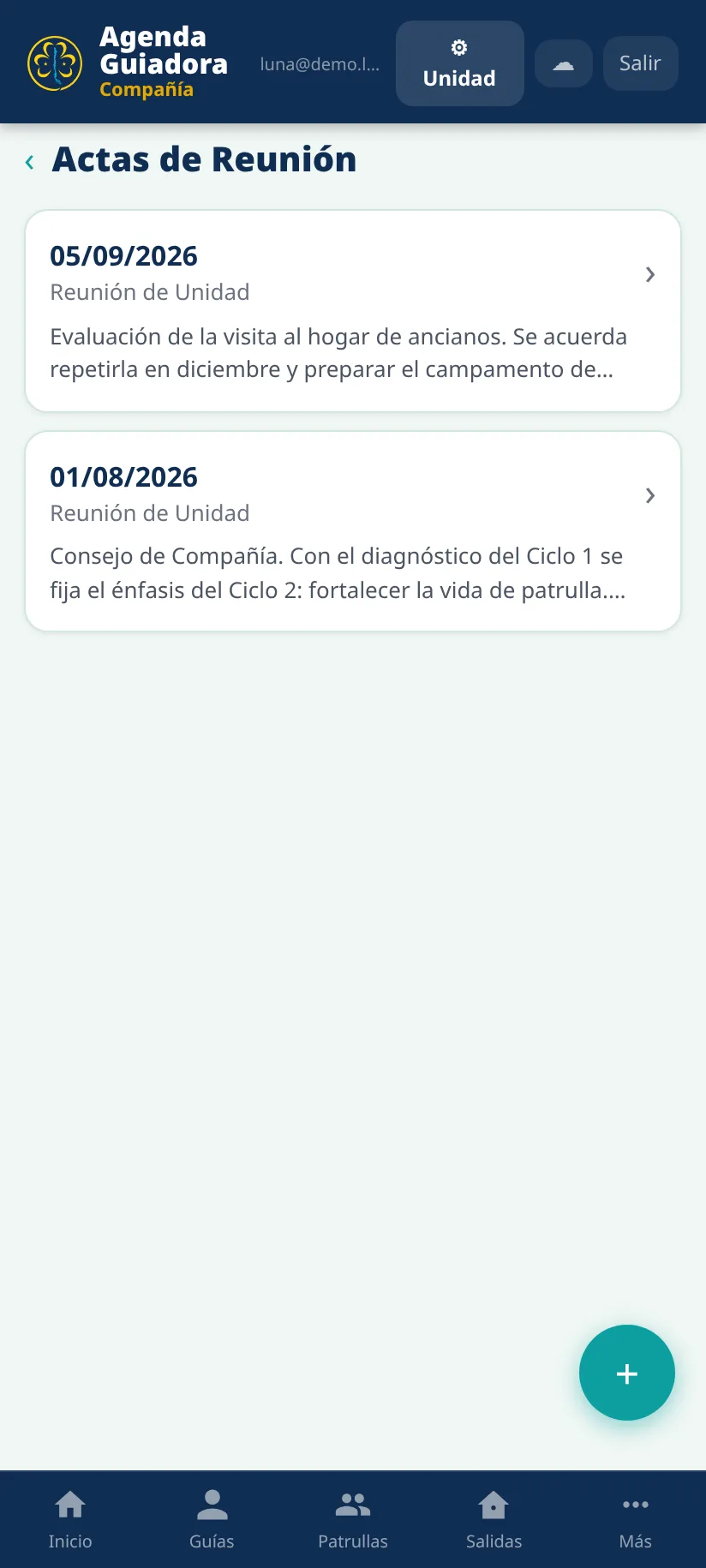 Actas