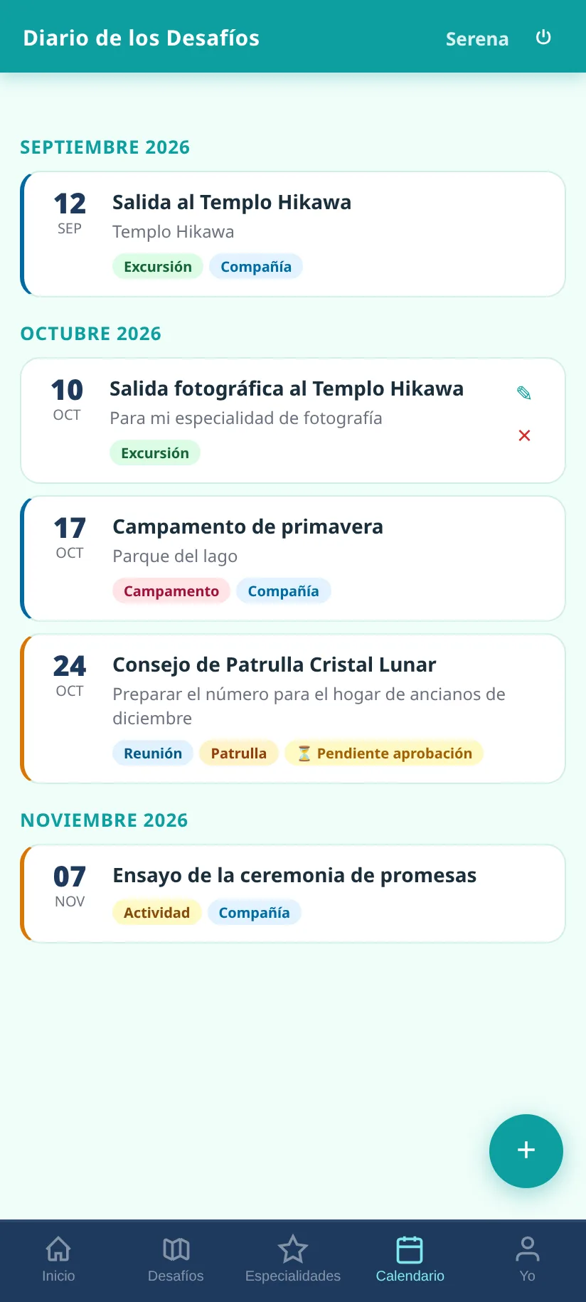 Calendario